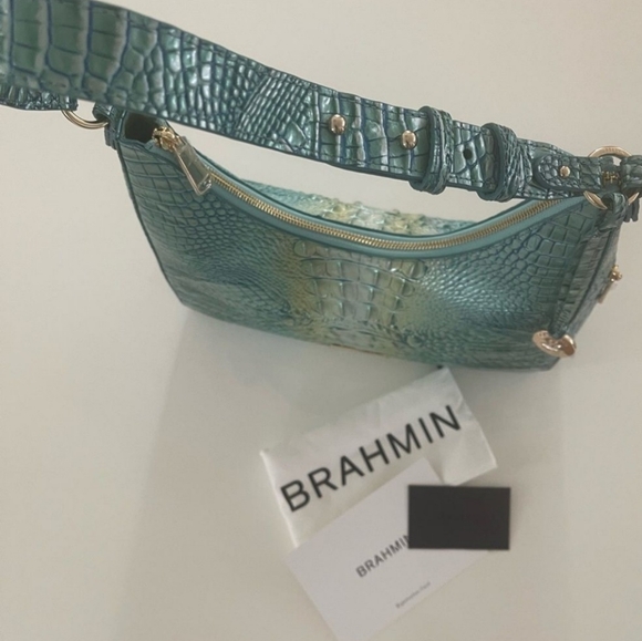 🌊BRAHMIN TABITHA BAG & ADY WALLET - SEAFOAM OMBRE - SET NWT🌊 🚨PRICE IS FIRM🚨 - Picture 14 of 16